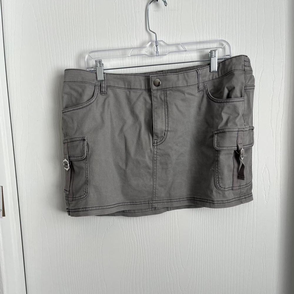 Wild Fable Gray Mini Skirt